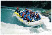 Rafting in the Canadian Rockies